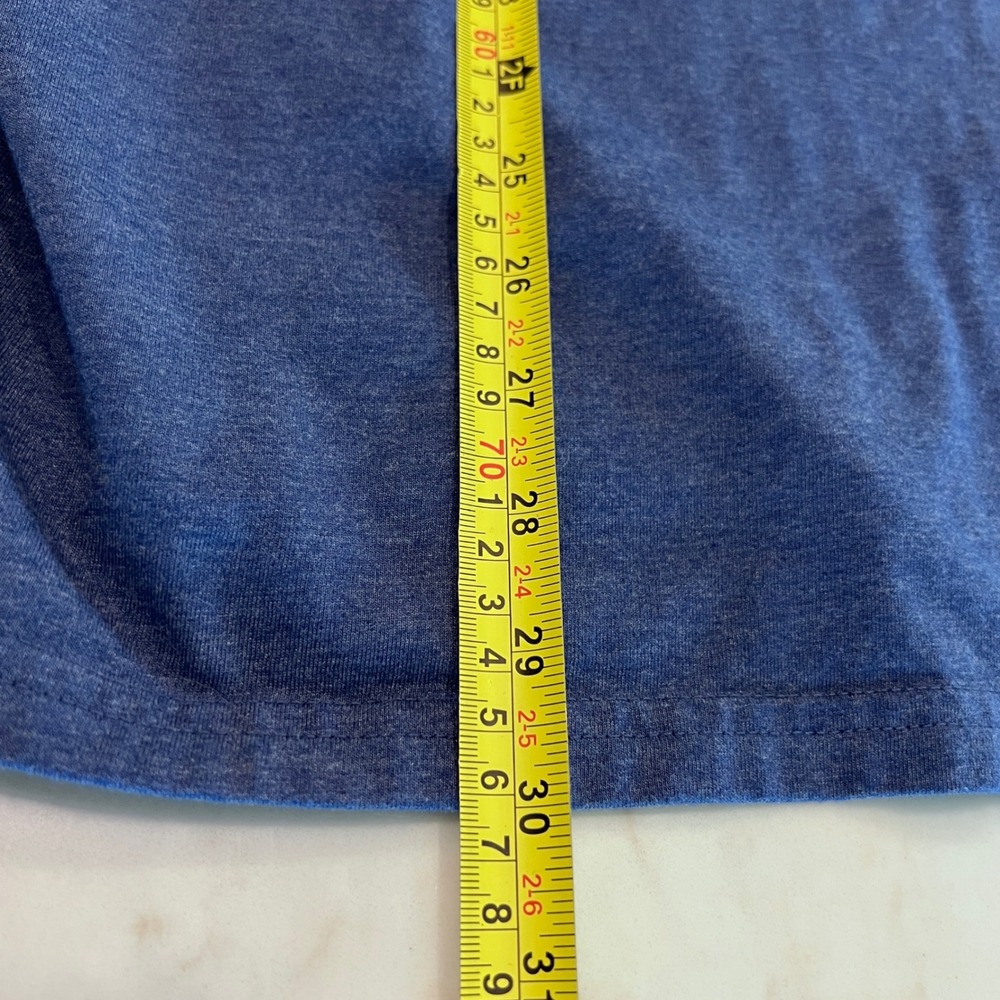 Tommy Bahama Mens XXL Blue Long‎ Sleeve Tee Red Rum Wine Graphic T-Shirt - Picture 7 of 9